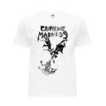 CRIPPLING MADNESS White T-SHIRT L